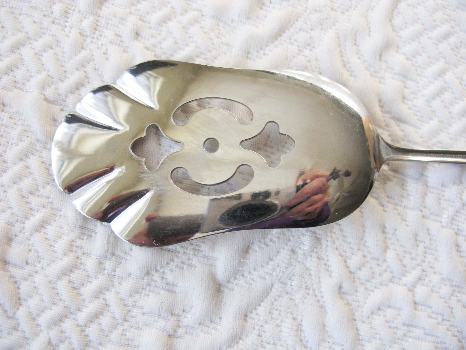 Vintage Stainless Pastry Server Spreader Oneida Proposal Morning Blossom Party Entertain Tea Birthday Wedding Shower Gift  WhenRosesBloom