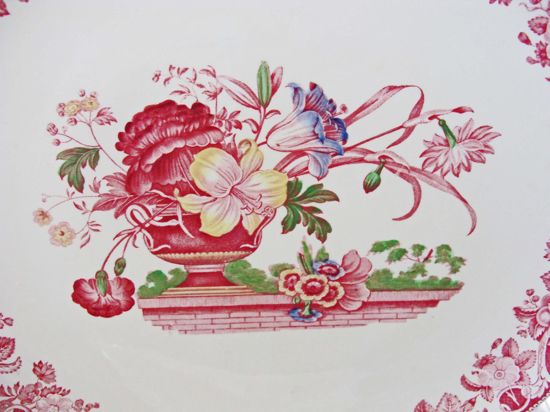 Vintage Royal Doulton Pomeroy Large Platter Round English Bone China Tea Party Wedding Birthday Classic Elegant Tea Gift  WhenRosesBloom