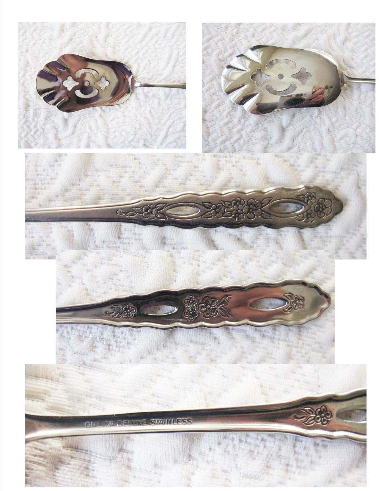Vintage Stainless Pastry Server Spreader Oneida Proposal Morning Blossom Party Entertain Tea Birthday Wedding Shower Gift  WhenRosesBloom