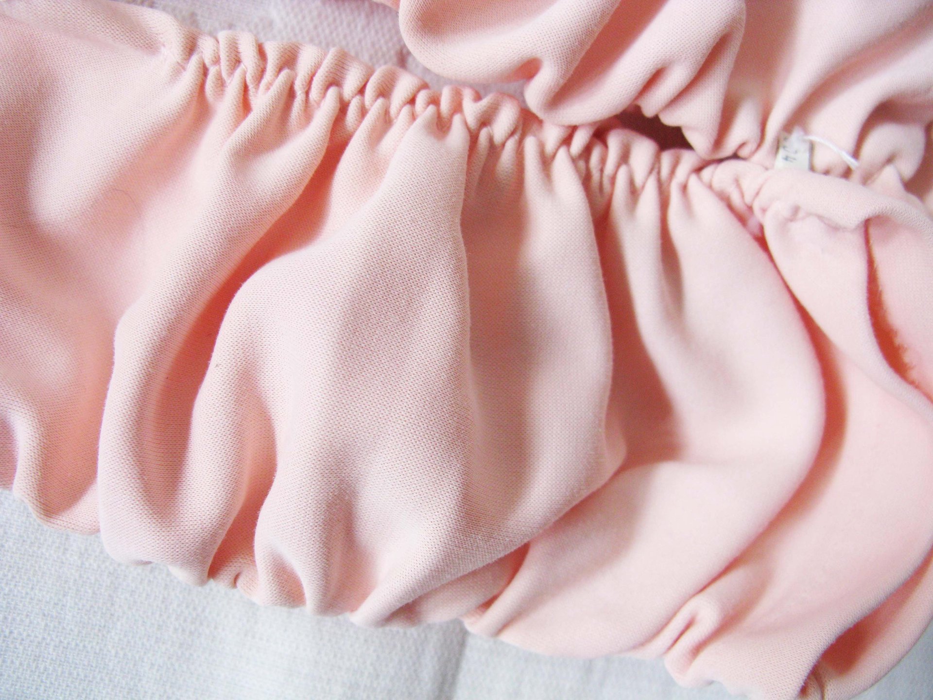 Vintage Pink Gloves Size 7 1/2 gathered wrist accent Tea Party Dance  Mid Century Audrey Hepburn Style NOS New old stock WhenRosesBloom