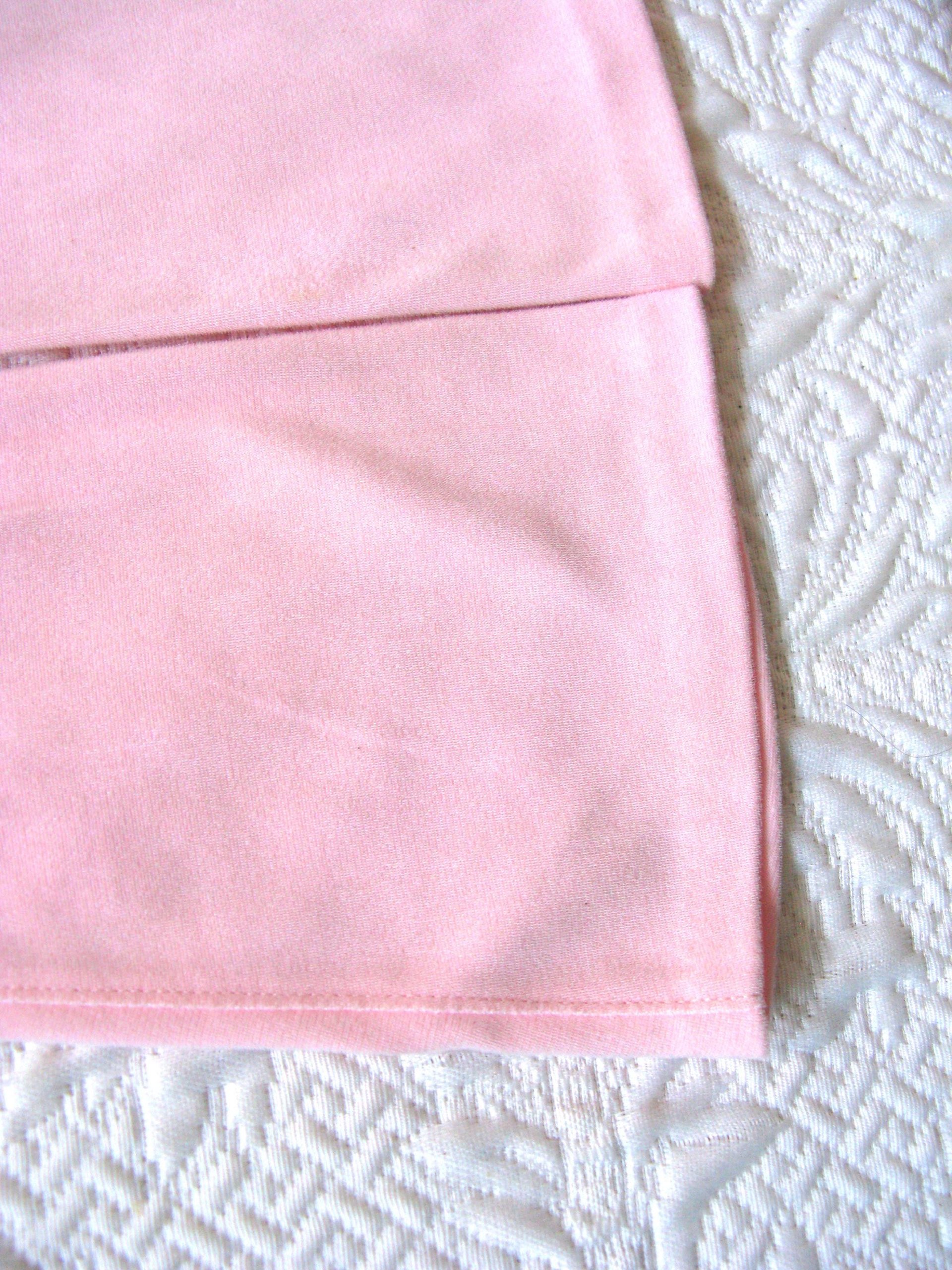Vintage Pink Gloves Brushed Nylon Forearm length Size 7 Tea Party Dance  Mid Century Audrey Hepburn Style  WhenRosesBloom