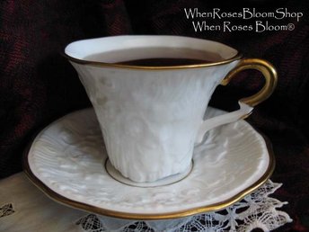Tea Cup Vintage Royal Stafford English Bone China Old English Oak Retro Tea Gift Elegant Mid Century Shabby Chic WhenRosesBloom Classic Tea