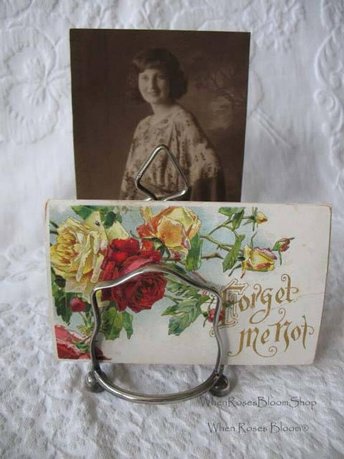 Vintage Silver Toast Rack Letter Holder Napkin English Estate Silver Tea Breakfast Shabby Chic Jane Austen Downton Abbey WhenRosesBloom