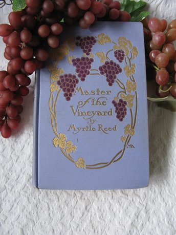 Myrtle Reed Vintage Book 1st Ed Purple Gold Decorative Art Nouveau Graphic Margaret Armstrong Romance Gift Decorative Library WhenRosesBloom