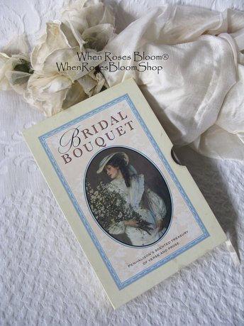 Vintage Penhaligon Scented Book Bridal Bouquet 1st Ed Perfumed Classic Romantic Love Gift  Wedding Decorative Library Decor   WhenRosesBloom