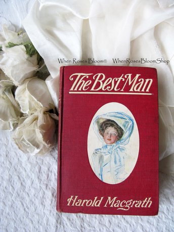 Vintage Red Book The Best Man 1st Ed When Roses Bloom®